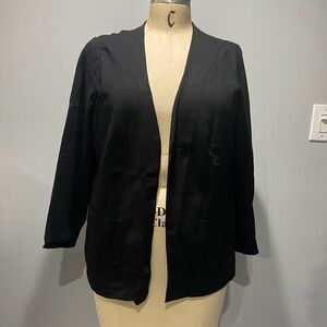 Calvin Klein Women's Plus Size Ponte Blazer Size 18W